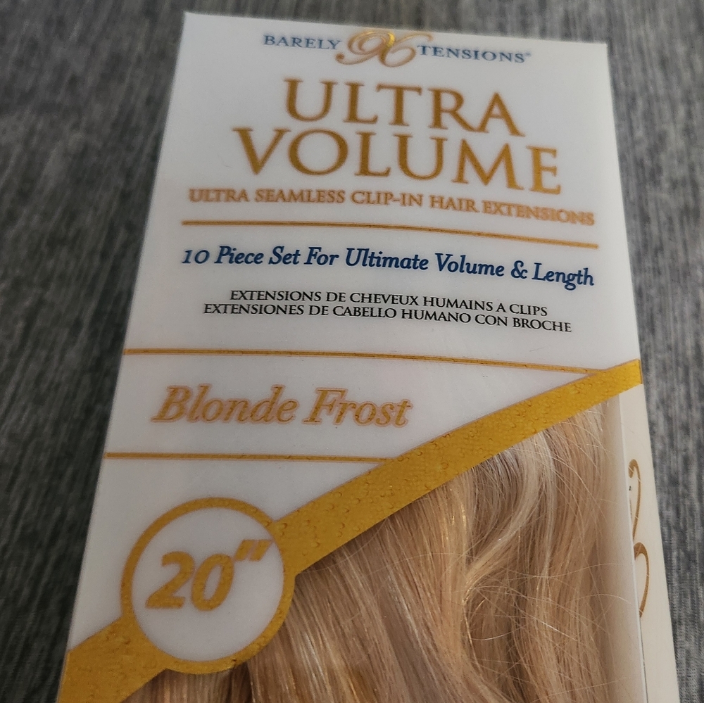 Barely Xtension 20' Blonde Frost